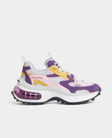  DSQUARED2 - Giày sneakers nữ cổ thấp Bubble 