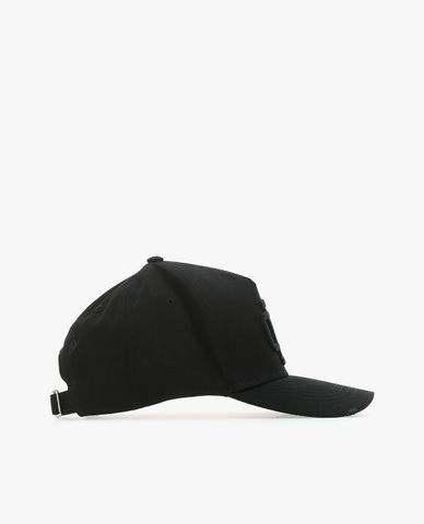  DSQUARED2 - Nón bóng chày thời trang Black Cotton 