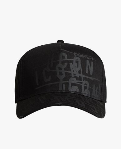  DSQUARED2 - Nón bóng chày nam Icon Stamp 