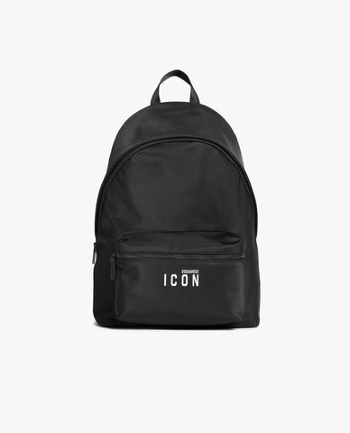  DSQUARED2 - Balo nam chữ nhật phối zip thời trang With Logo 