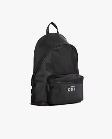  DSQUARED2 - Balo nam chữ nhật phối zip thời trang With Logo 