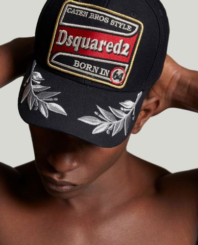  DSQUARED2 - Nón nam bóng chày Caten Bros Style 