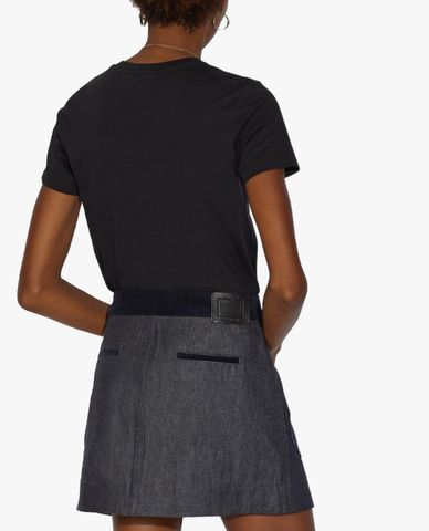  COACH - Áo thun nữ ngắn tay hình khủng long Embroidered Rexy 