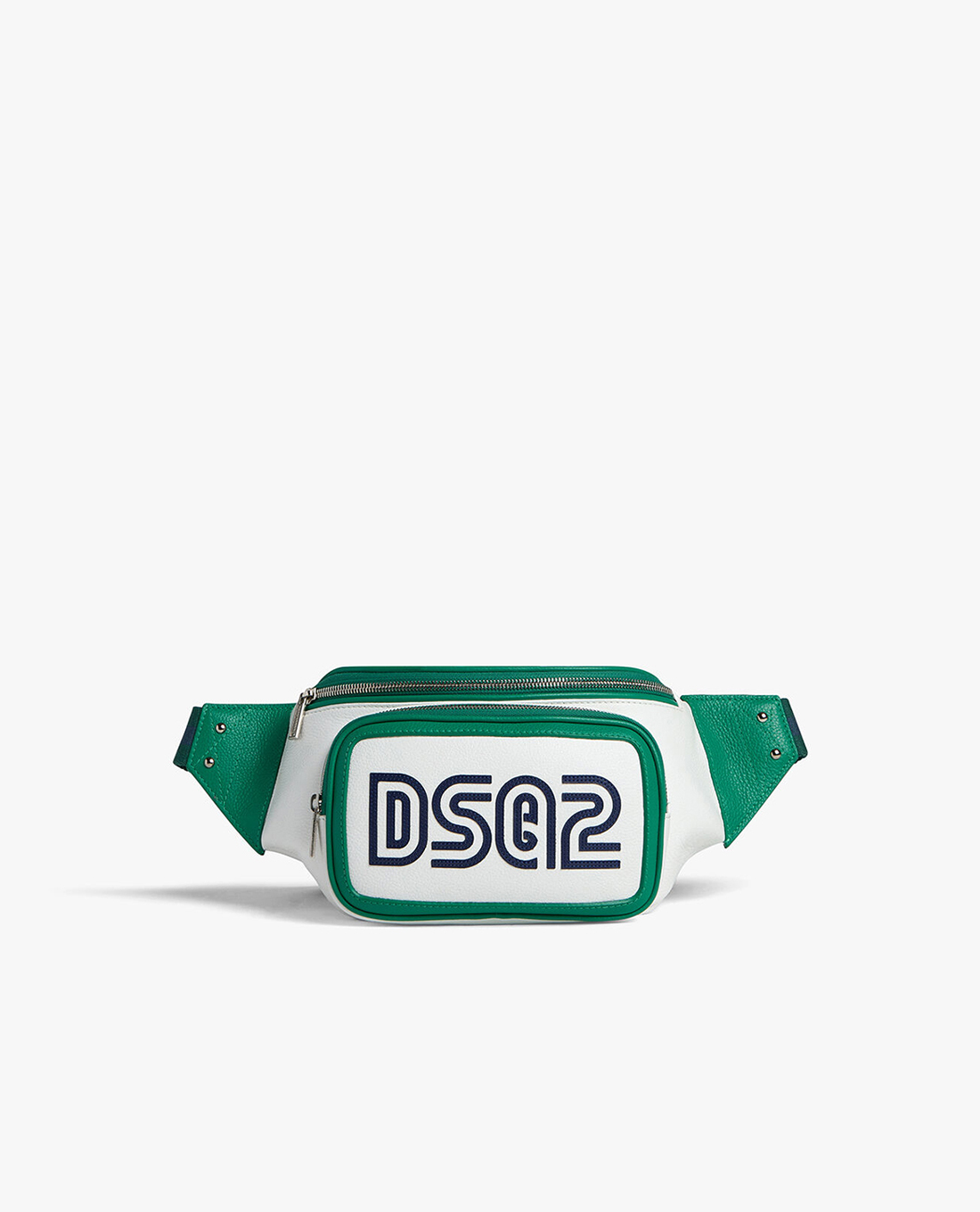 DSQUARED2 - Túi bao tử nam viền màu phối logo Spiker