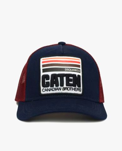  DSQUARED2 - Nón nam bóng chày thời trang Caten Logo Mesh 