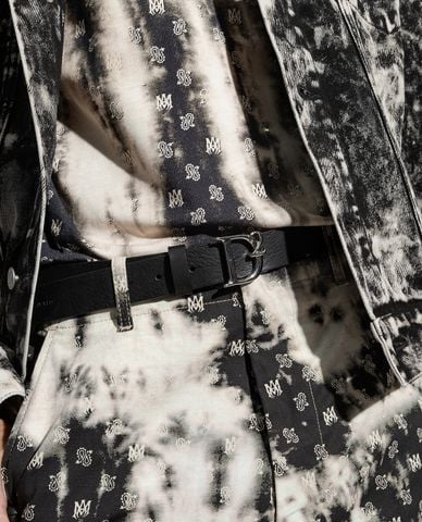  DSQUARED2 - Thắt lưng nam bản vừa D2 Statement Plaque 