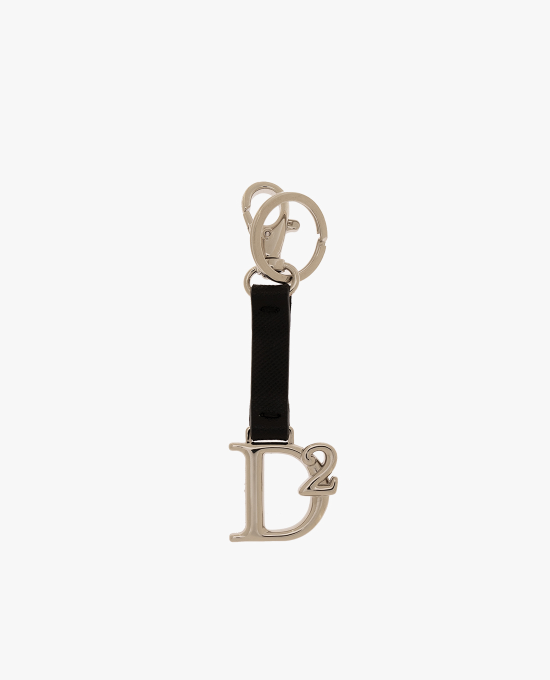 DSQUARED2 - Móc khóa nam phối logo D2 tinh tế