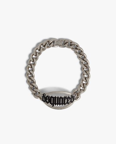  DSQUARED2 - Vòng cổ nữ choker phối logo Gothic 