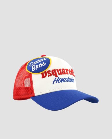  DSQUARED2 - Nón nam phối lưới Dsquared Honolulu 
