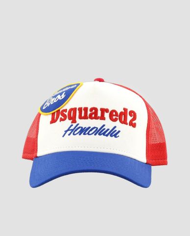  DSQUARED2 - Nón nam phối lưới Dsquared Honolulu 