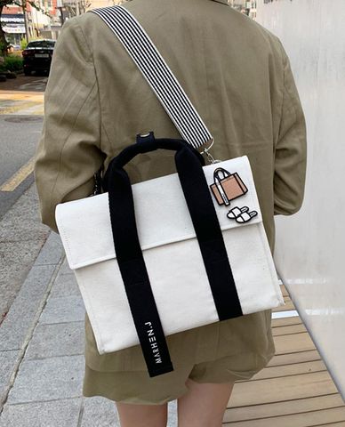  Marhen.J - Dây đeo túi xách bản rộng JoyF Stripe 