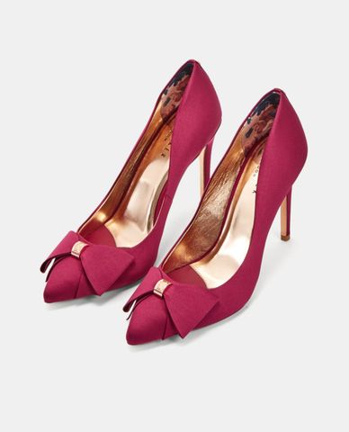  TED BAKER - Giày cao gót mũi nhọn phối nơ Asellys 