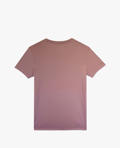  SKECHERS - Áo thun thể thao nữ cổ tròn tay ngắn phối logo 