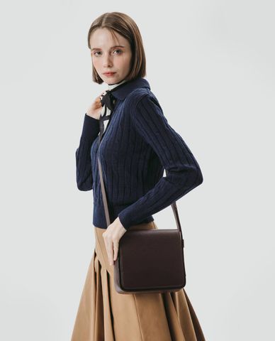  Marhen.J - Túi đeo chéo unisex phom chữ nhật thời trang Uni 