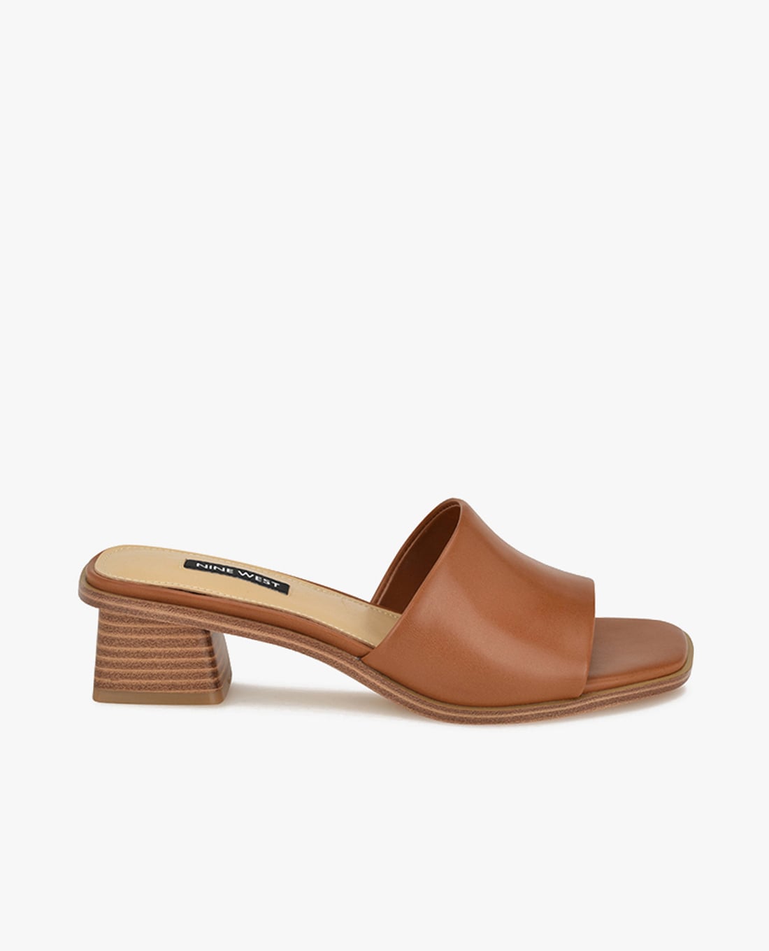 NINE WEST - Giày mules cao gót nữ mũi vuông Pathi