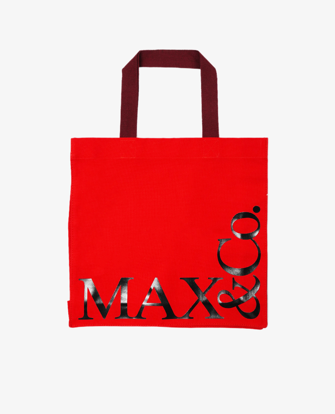 MAX&Co. - Túi đeo vai hình vuông lớn phối logo (Gift)