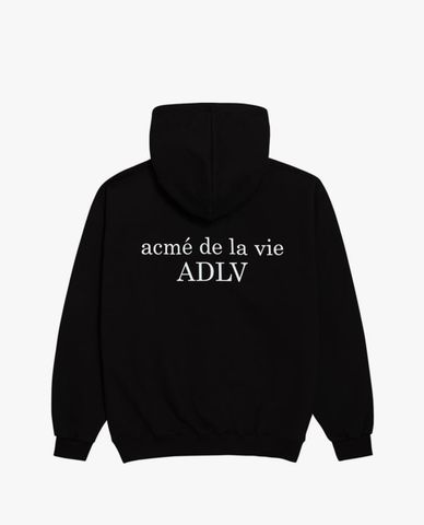  ADLV - Áo hoodie tay dài mũ trùm Baby Face 