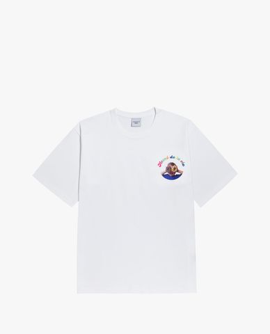  ADLV - Áo thun ngắn tay cổ tròn Baby Face Mini Donut 