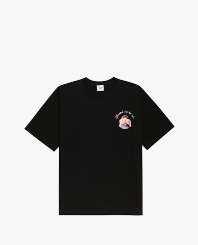  ADLV - Áo thun ngắn tay cổ tròn Baby Face Mini Yawn 