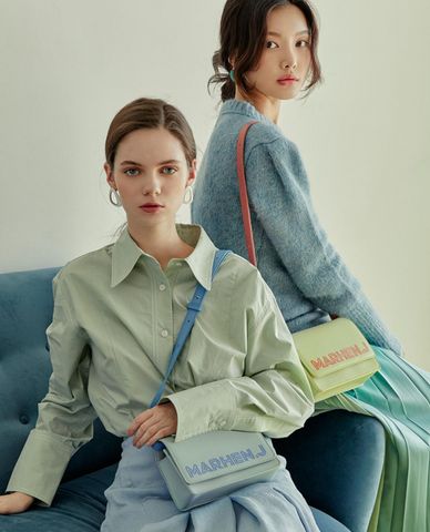  Marhen.J - Túi đeo chéo nữ chữ nhật Lucy Pop 