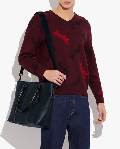 COACH - Túi tote nam phom chữ nhật Metropolitan 