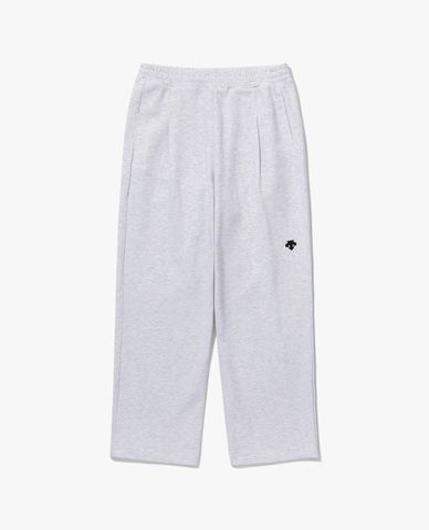  DESCENTE - Quần dài ống rộng unisex lưng thun phối dây rút Pintuck Wide 