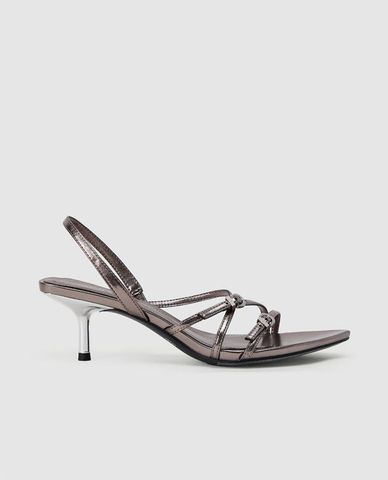  URBAN REVIVO - Giày sandals cao gót nữ mũi nhọn 