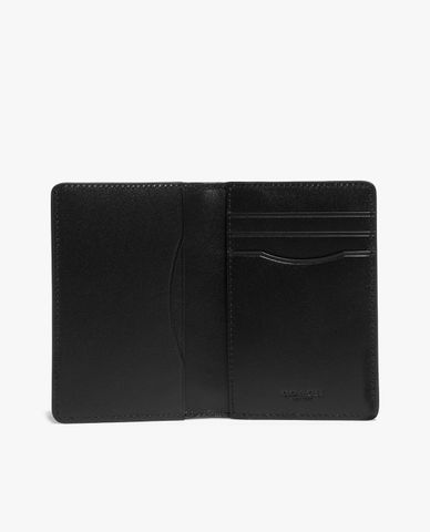  COACH - Ví nam dáng ngắn Signature Canvas 