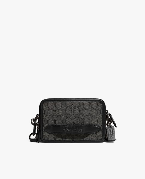 COACH - Túi đeo chéo nam chữ nhật Charter Signature Jacquard - Hàng hiệu đẹp, giá đẹp COACH - Túi đeo chéo nam chữ nhật Charter Signature Jacquard - Hàng hiệu đẹp, giá đẹp