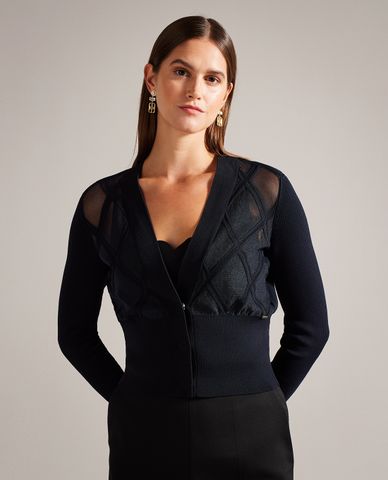  TED BAKER - Áo khoác cardigan nữ cổ V Joannei 