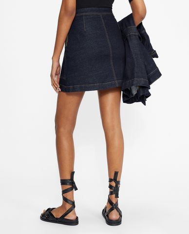  TED BAKER - Chân váy denim mini Asantii 