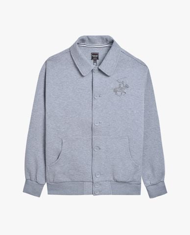  BEVERLY HILLS POLO CLUB - Áo khoác sơ mi nam cổ bẻ tay dài thời trang 