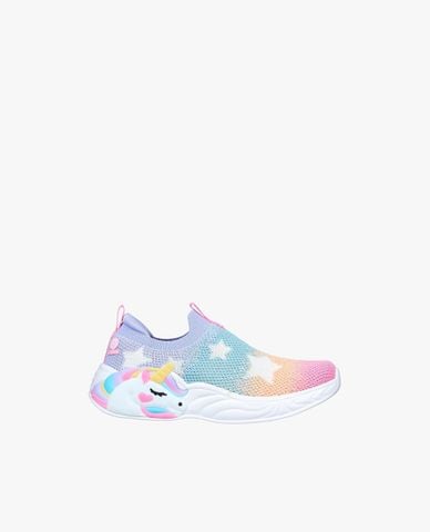 SKECHERS - Giày slip on bé gái S Light Unicorn Dreams 