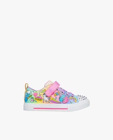  SKECHERS - Giày sneakers bé gái cổ thấp Twinkle Sparks 