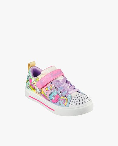  SKECHERS - Giày sneakers bé gái cổ thấp Twinkle Sparks 