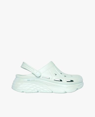  SKECHERS -  Giày clog nữ phối quai Max Cushioning Foamies 