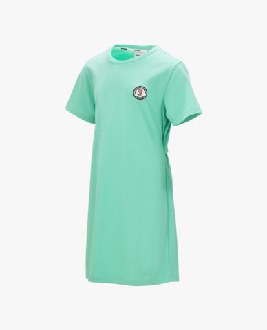  SKECHERS - Đầm polo mini bé gái in hoạ tiết 