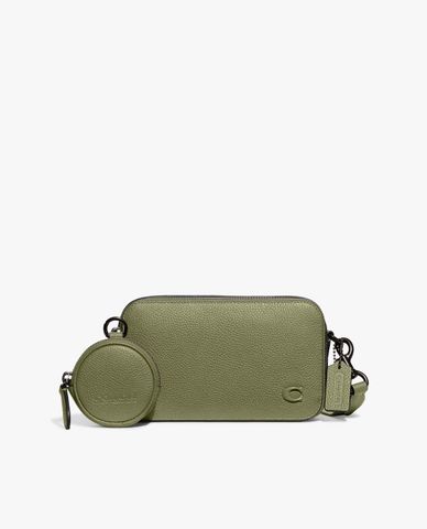  COACH - Túi đeo chéo nam chữ nhật Charter Slim 