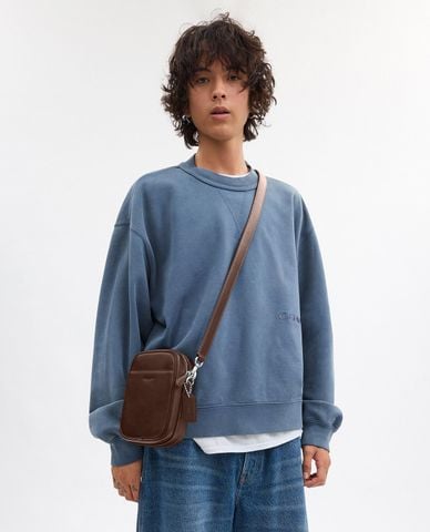  COACH - Túi đeo chéo nam phom chữ nhật Hitch 