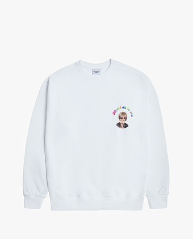  ADLV - Áo sweatshirt tay dài cổ tròn Baby Face 