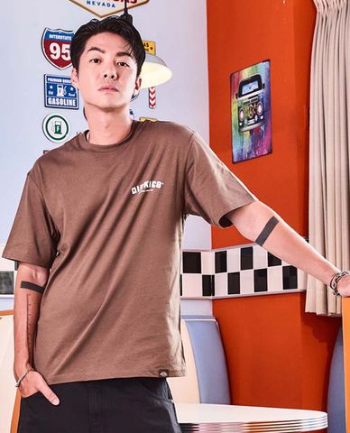  DICKIES - Áo thun nam cổ tròn tay ngắn Jersey 