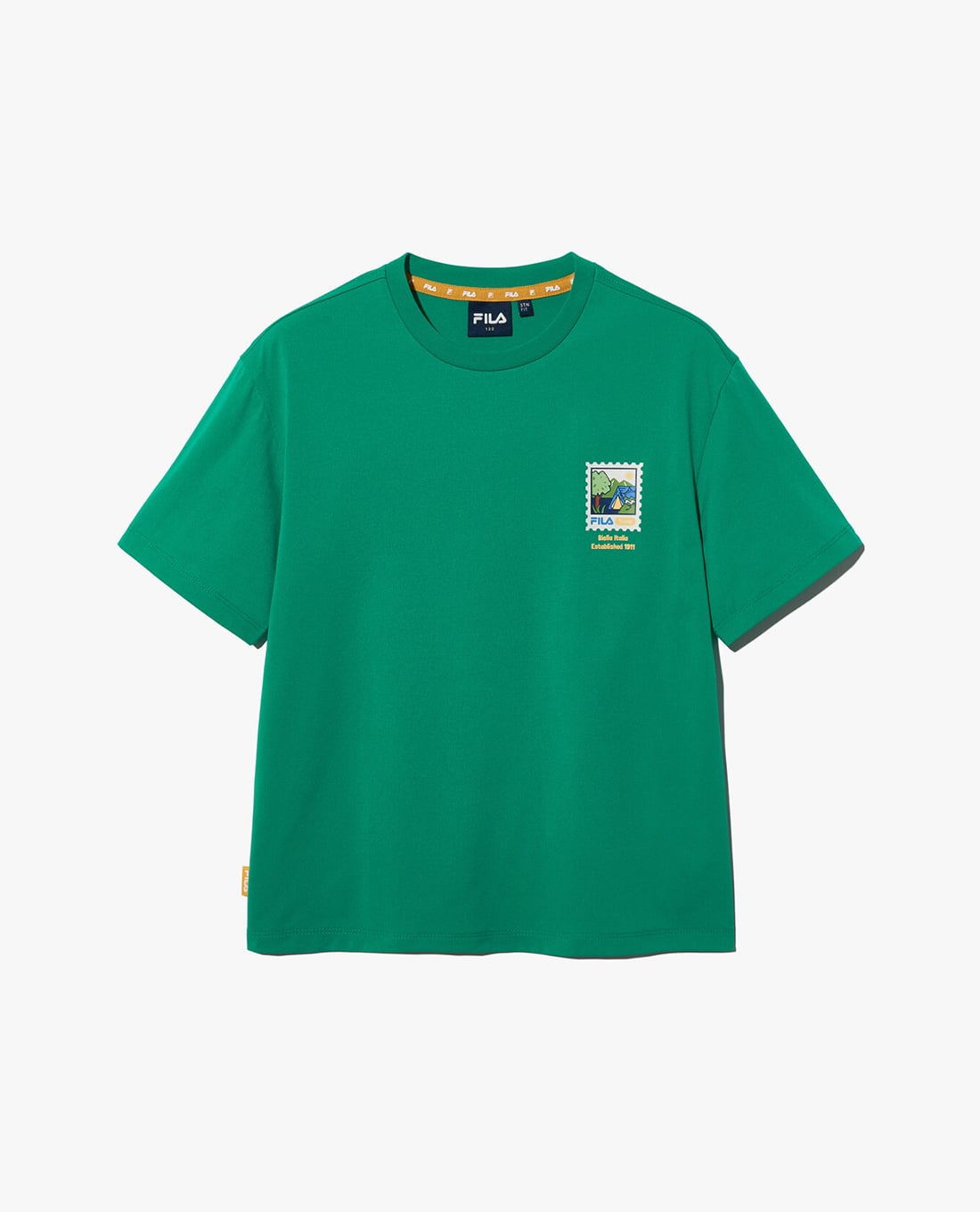 FILA - Áo thun trẻ em Travel Club Capming