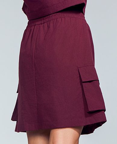  SKECHERS - Chân váy thể thao mini lưng thun 