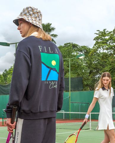  FILA - Áo sweatshirt unisex Tennis Club 