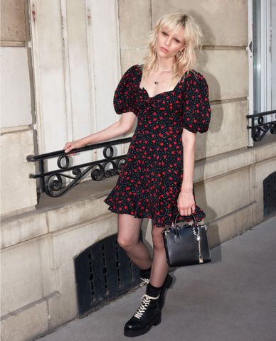  THE KOOPLES - Đầm mini cổ tim So In Love Heart 