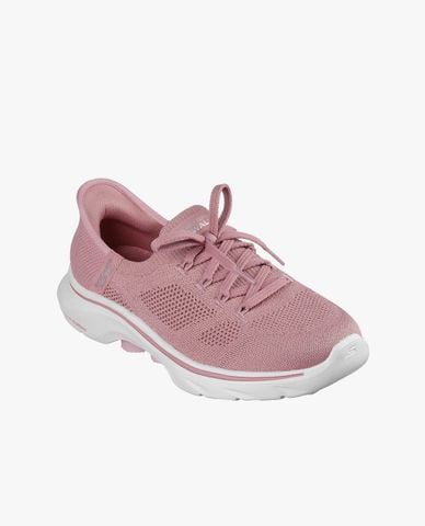  SKECHERS - Giày đi bộ nữ Slip Ins Go Walk 7 Via 