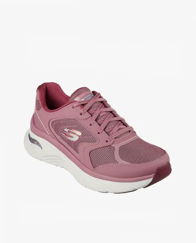  SKECHERS - Giày sneakers nữ cổ thấp Arch Fit D'Lux 