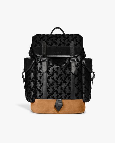  COACH - Balo nam da nắp gập Hitch With Horse & Carriage 