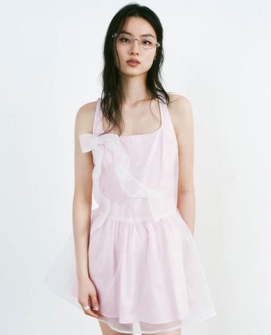  URBAN REVIVO - Đầm sát nách mini phom chữ A 