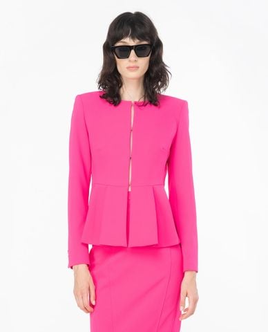  PINKO - Áo blazer nữ tay dài dáng xòe Megnone 